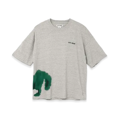 TTTMSW Green dog T-shirt "Grey"