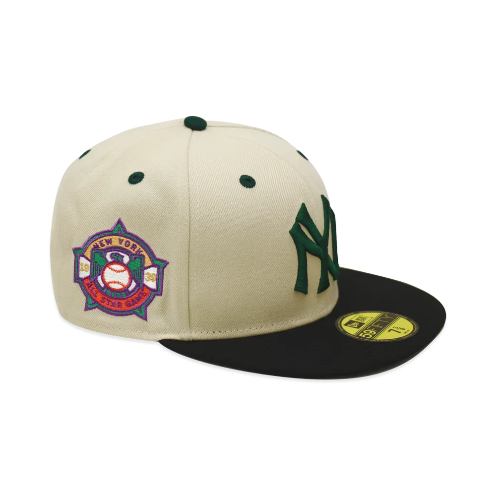 NEW ERA x THE CAP 59Fifty Heritage League New York Yankees "Stone/Black"