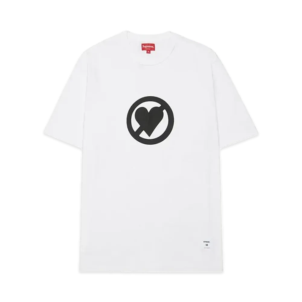 Supreme No Love S/S Top "White"