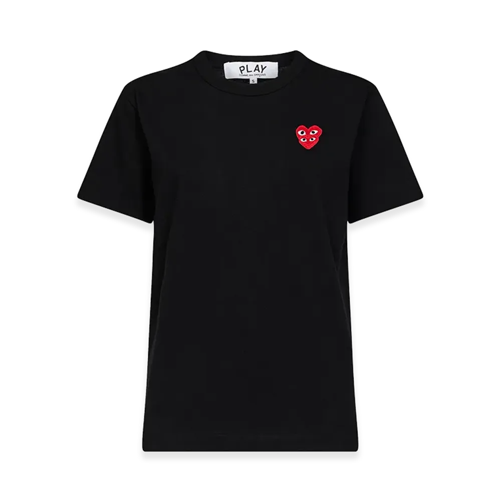 PLAY COMME des GARCONS Women's T-Shirts "Black"