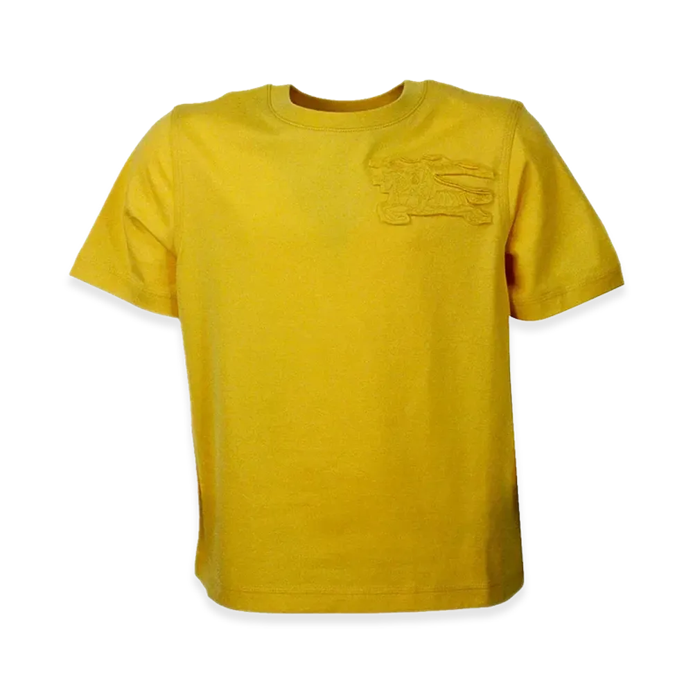 Burberry Kids Jersey T-Shirt "Yellow"