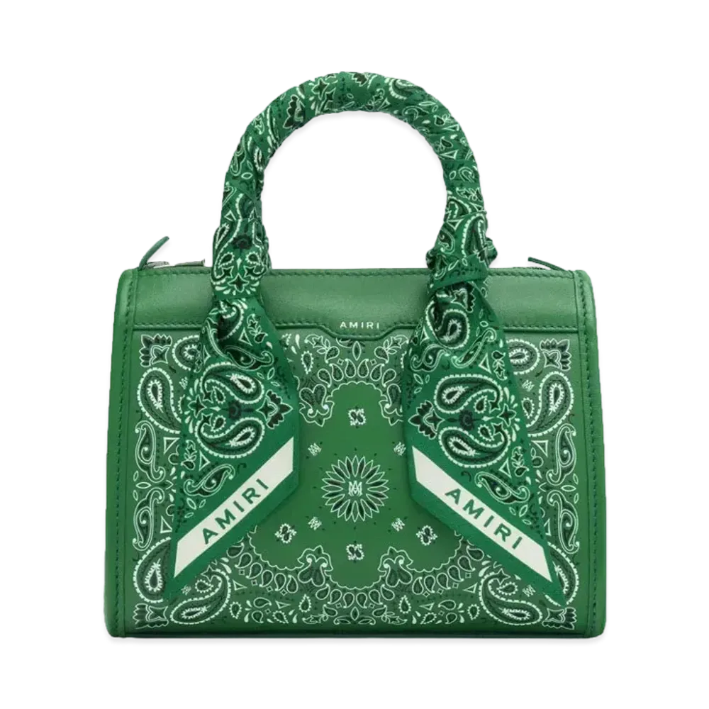 AMIRI Bandana Micro Triangle "Green"