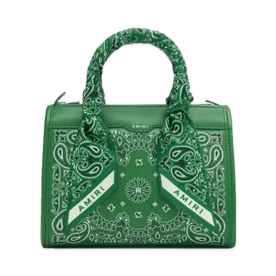 AMIRI Bandana Micro Triangle "Green"
