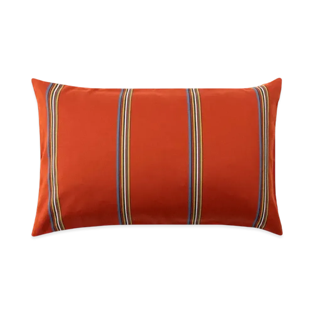 Paul Smith Signature Stripe Bolster Cushion "MandolinOrange"