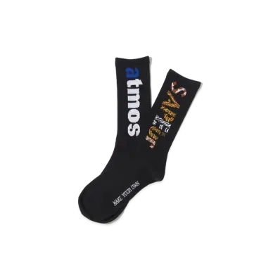 SAPEur atmos Collaboration Socks "Black"