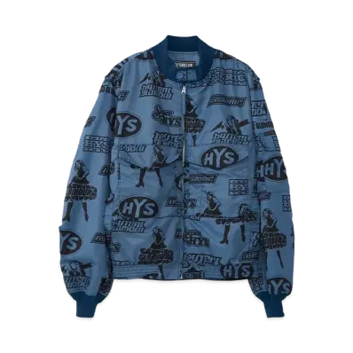 HYSTERIC GLAMOUR The Hysteric Woman G-8 Wep Jacket "Blue"