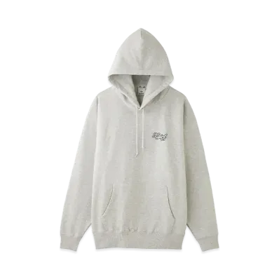 X-Girl Face And Stars Sweat Hoodie "Ash"