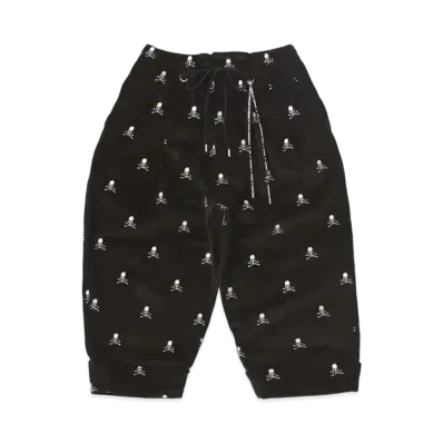 mastermind WORLD Corduroy Cropped Beach Pants "Black"
