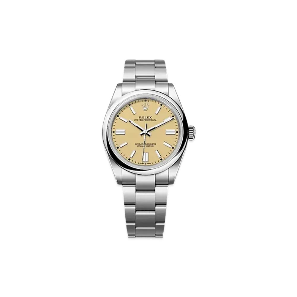 ROLEX Oyster Perpetual 41mm Oystersteel 134300 "Beige"