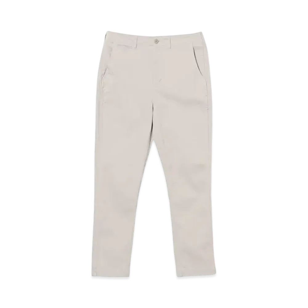 BEAMS Cotton Pique Stretch Tapered Pants "Cement"