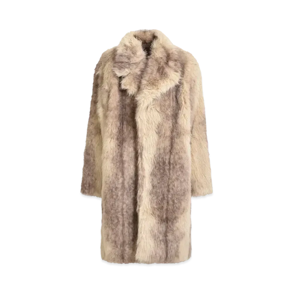 BREATH Faux Fur Coat "Beige"