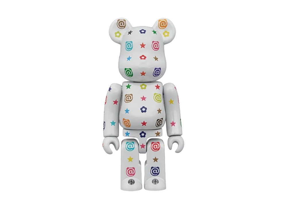 MEDICOM TOY "BEARBRICK" Multicolor Plating Version 100%