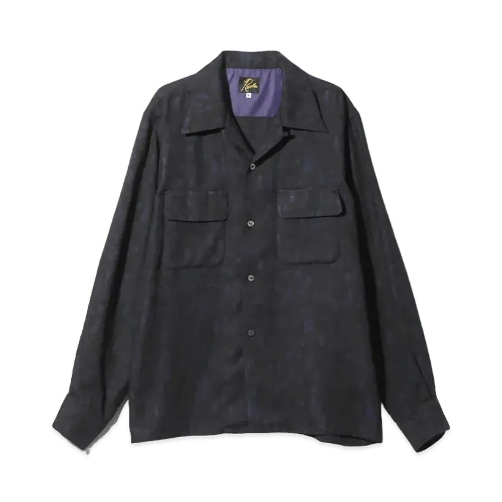 Needles Classic Shirt Rayon Abstract JQ "Black"