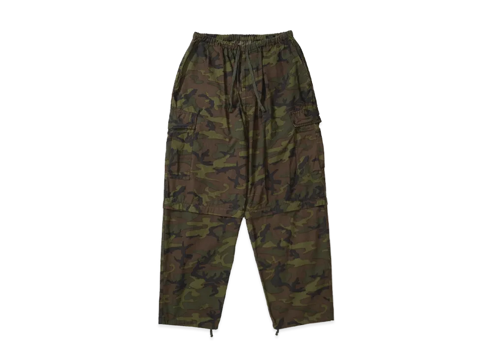 COMOLI Camo Convertible 6P Pants "Camo"