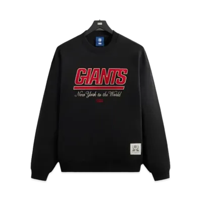 Kith x the NFL: Giants Nelson Vintage Crewneck "Black"