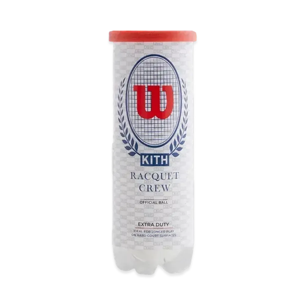 Kith x Wilson Tennis Ball 3 Pack "White"