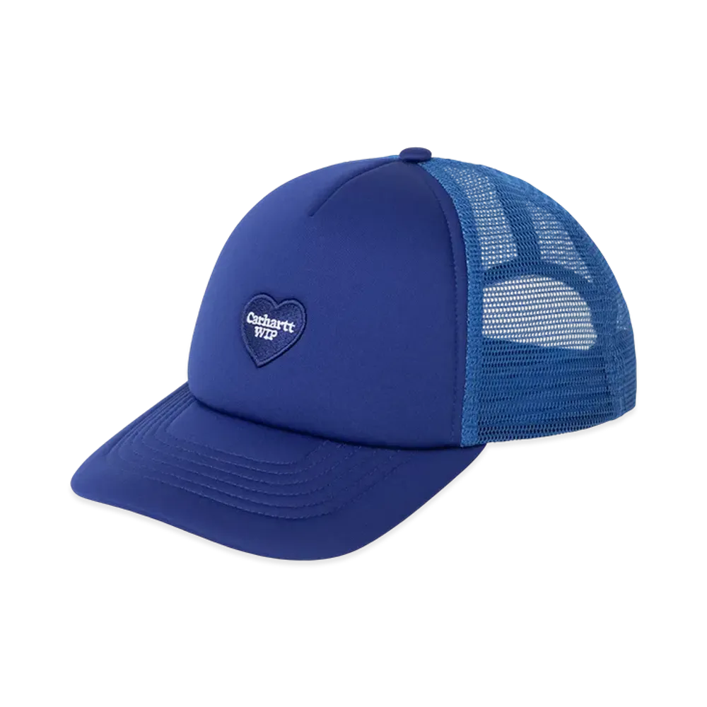 Carhartt WIP Heart Patch Trucker Cap "Wolfsbane"