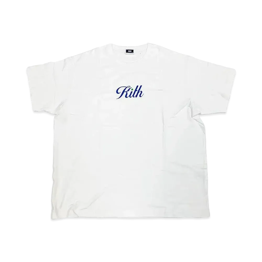 Kith Cursive Tee "White"