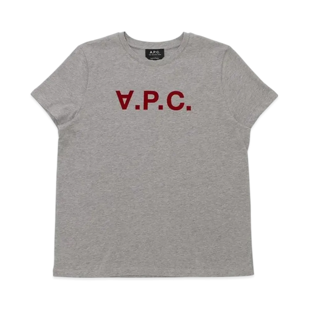 A.P.C. T-Shirt "Chine Rouge"
