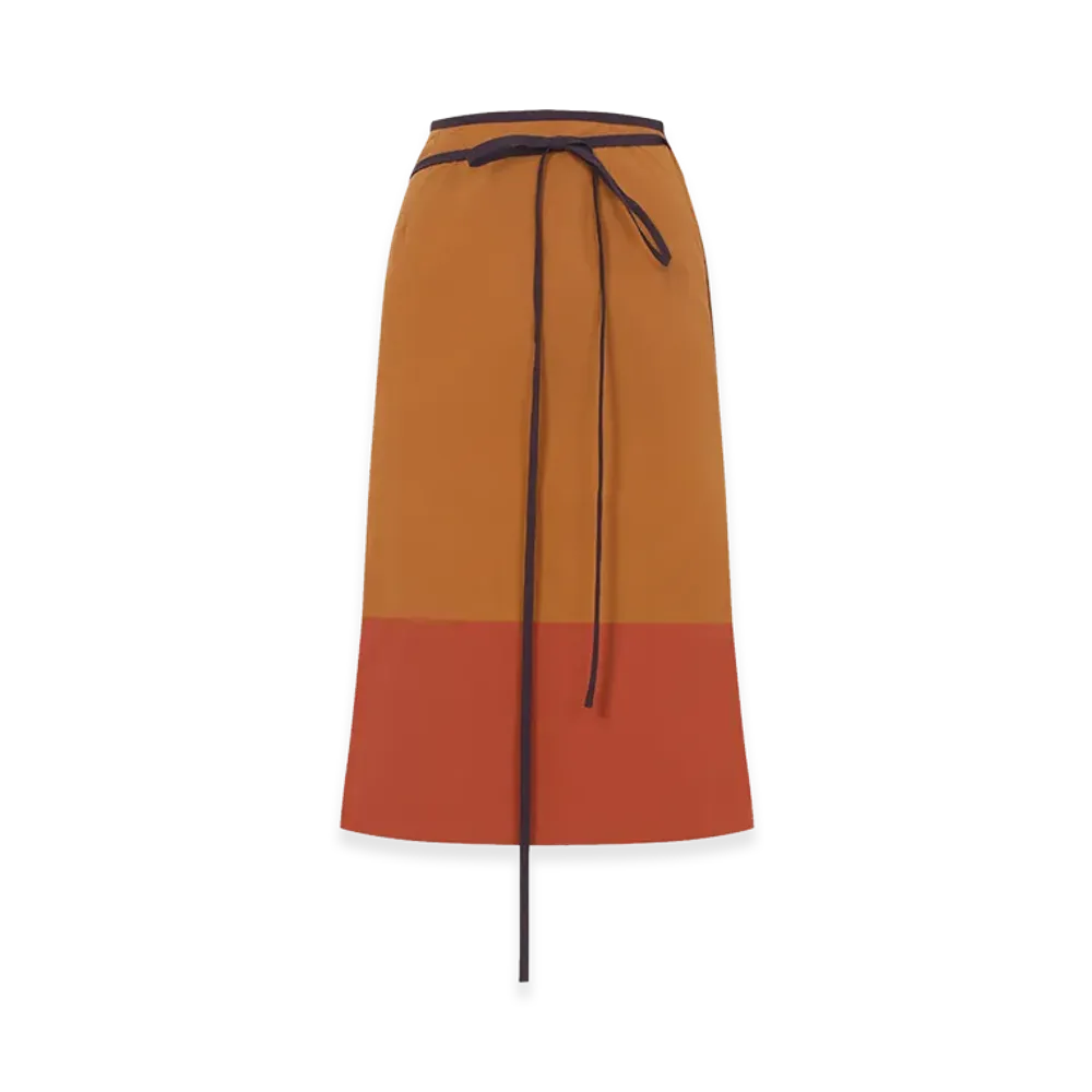 Saint Laurent Women's Pencil Skirt "Brown"