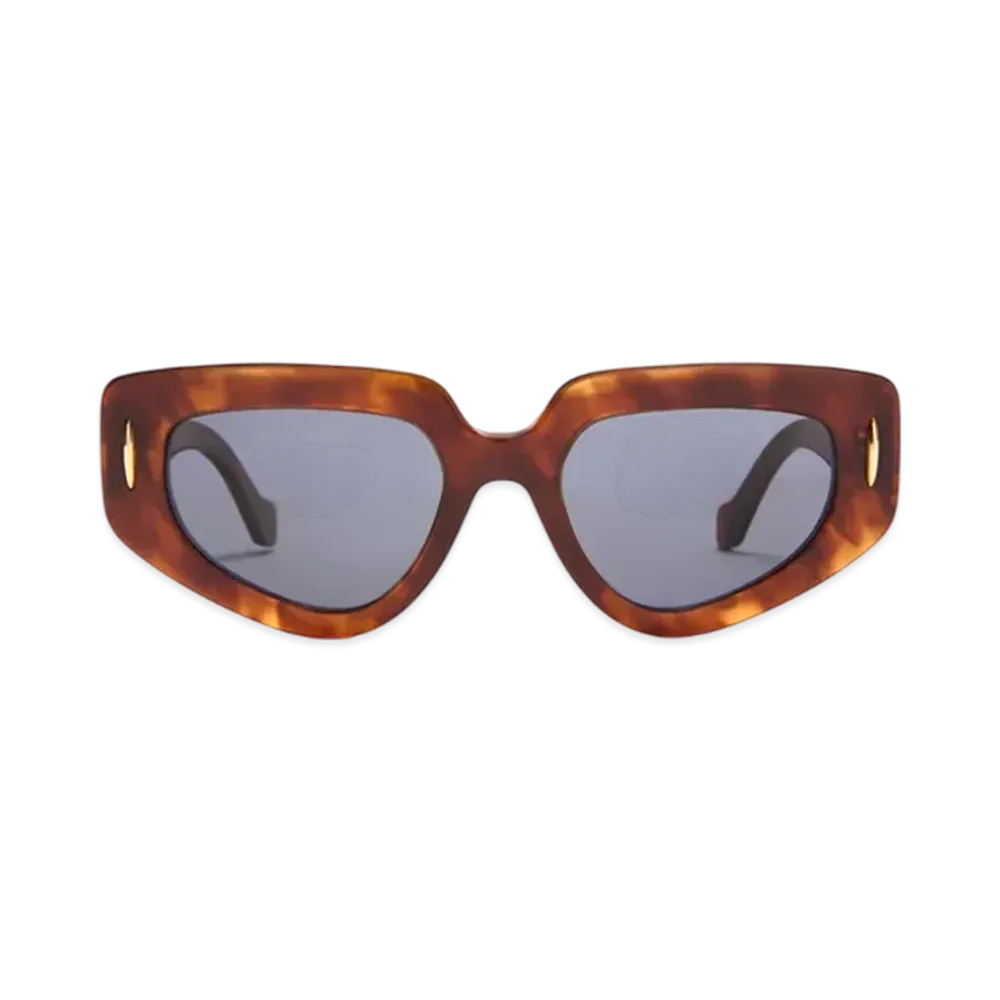 LOEWE Butterfly Screen Sunglasses Small "Framed Havana"
