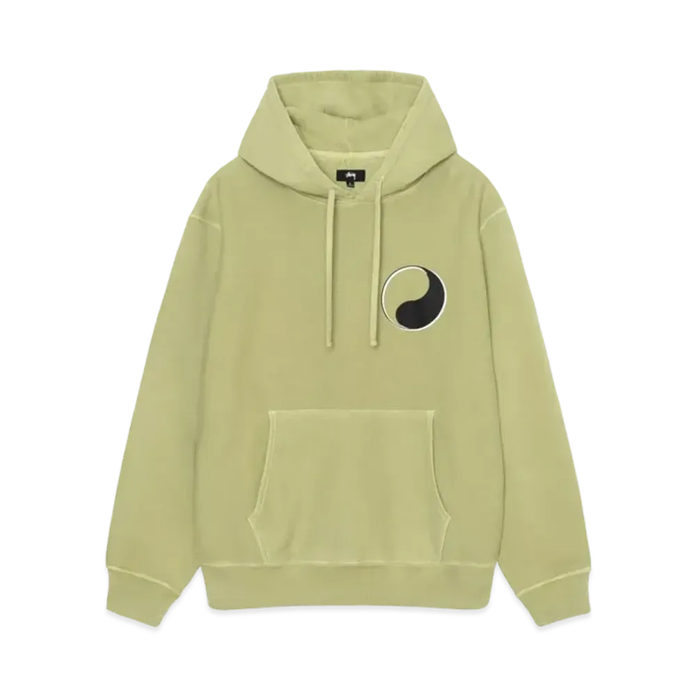 Stussy x Our Legacy Drop Shadow Pigment Dyed Hoodie "Olive"