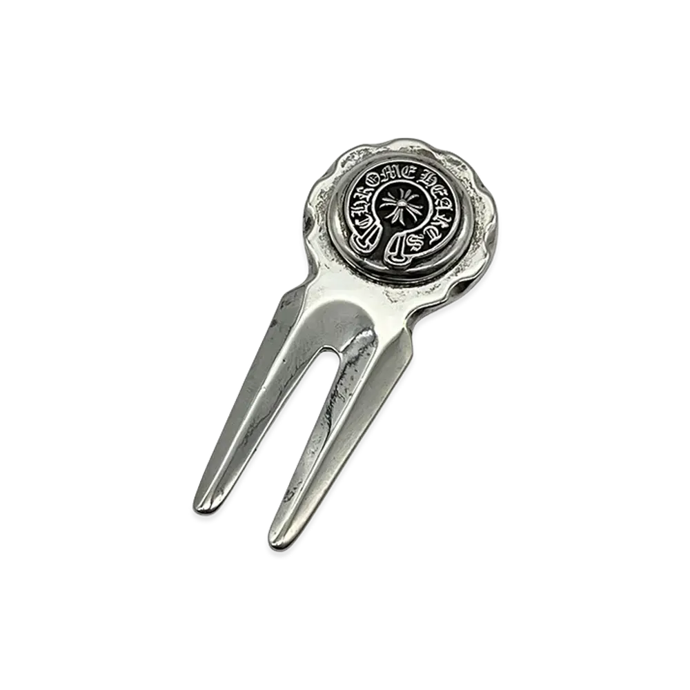 Chrome Hearts Golf Divot Tool Green Fork "Silver"