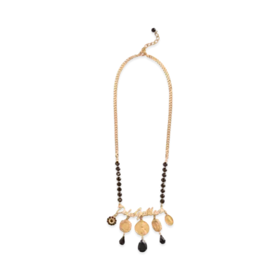 Dolce&Gabbana Necklace With Decorative Elements "Black"
