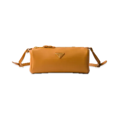 PRADA Leather Pouch "Mustard"