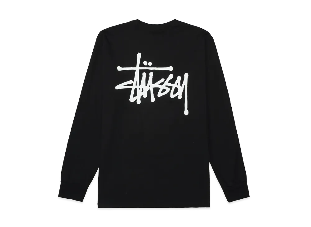 Stussy Basic Stussy LS Tee "Black"