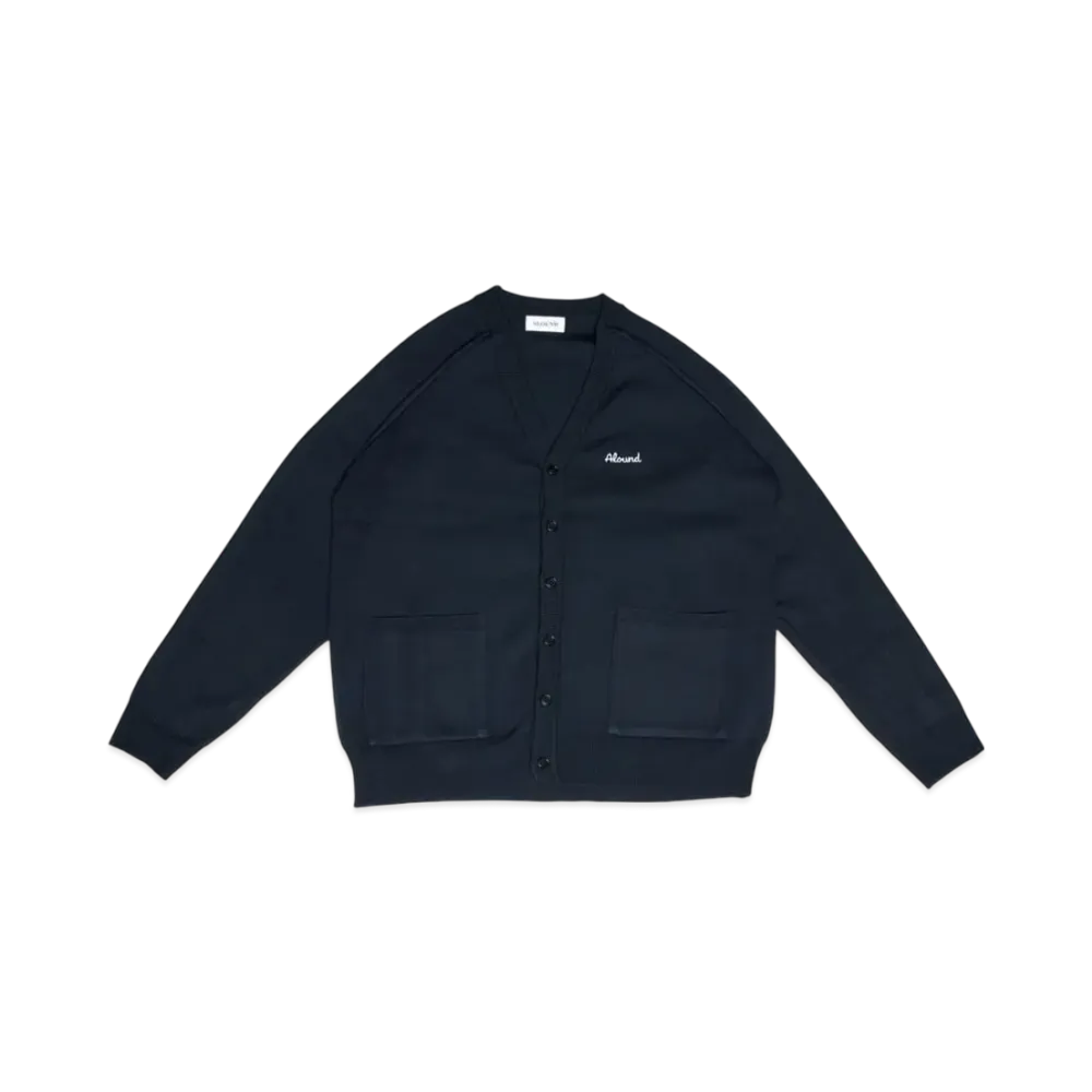 ALOUND City Box Cardigan #2 "Black"