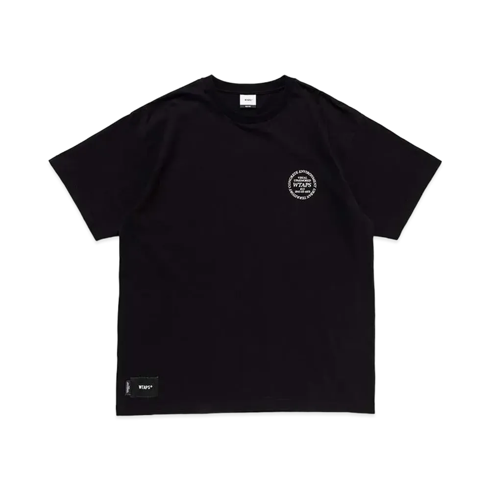 WTAPS Ingredients / Circle / SS / Cotton "Black"