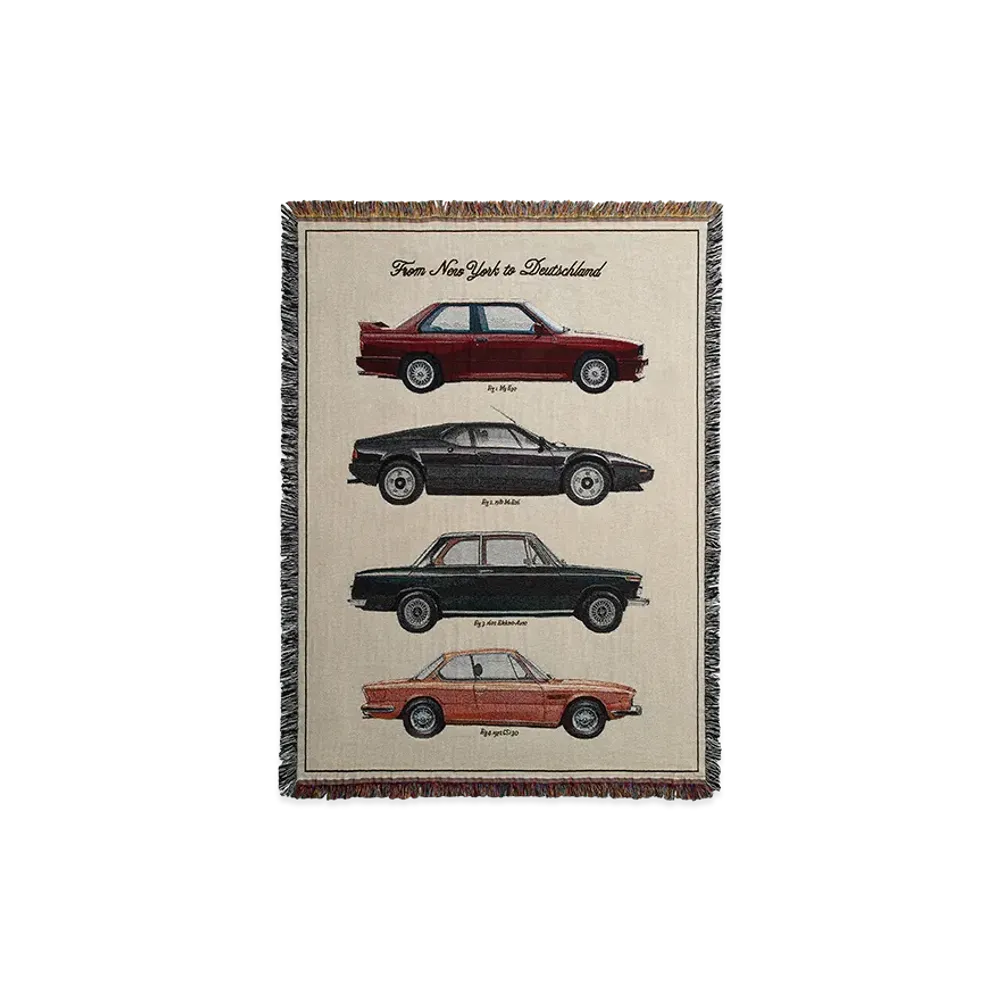 Kith x BMW Tapestry Blanket "Sandrift"