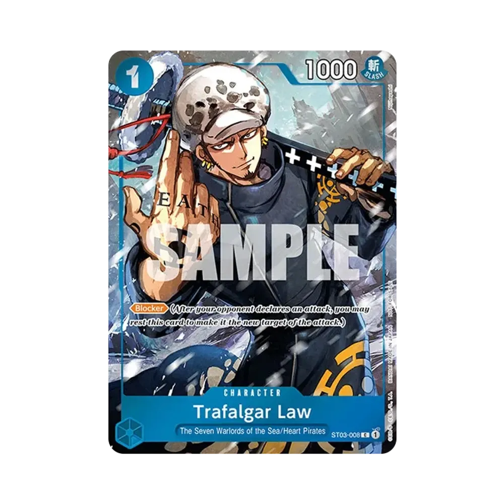 トラファルガー・ロー C [ST03-008]【英語版】(プロモーションカード「イベントパック Vol.3」)