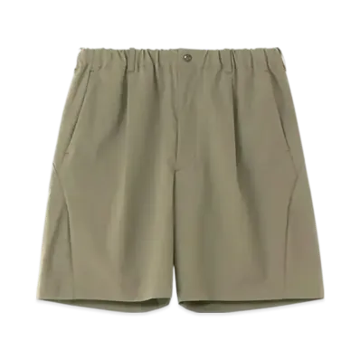 Goldwin One-Tuck Light Stretch Shorts (Unisex) "Dark Olive"
