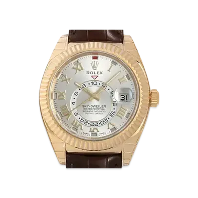 ROLEX Sky-Dweller Silver Dial 326138