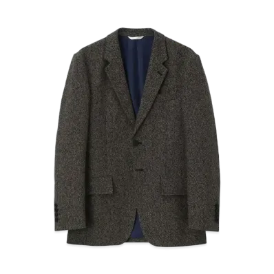 Paul Smith Cotton Tweed Jacket "Gray"