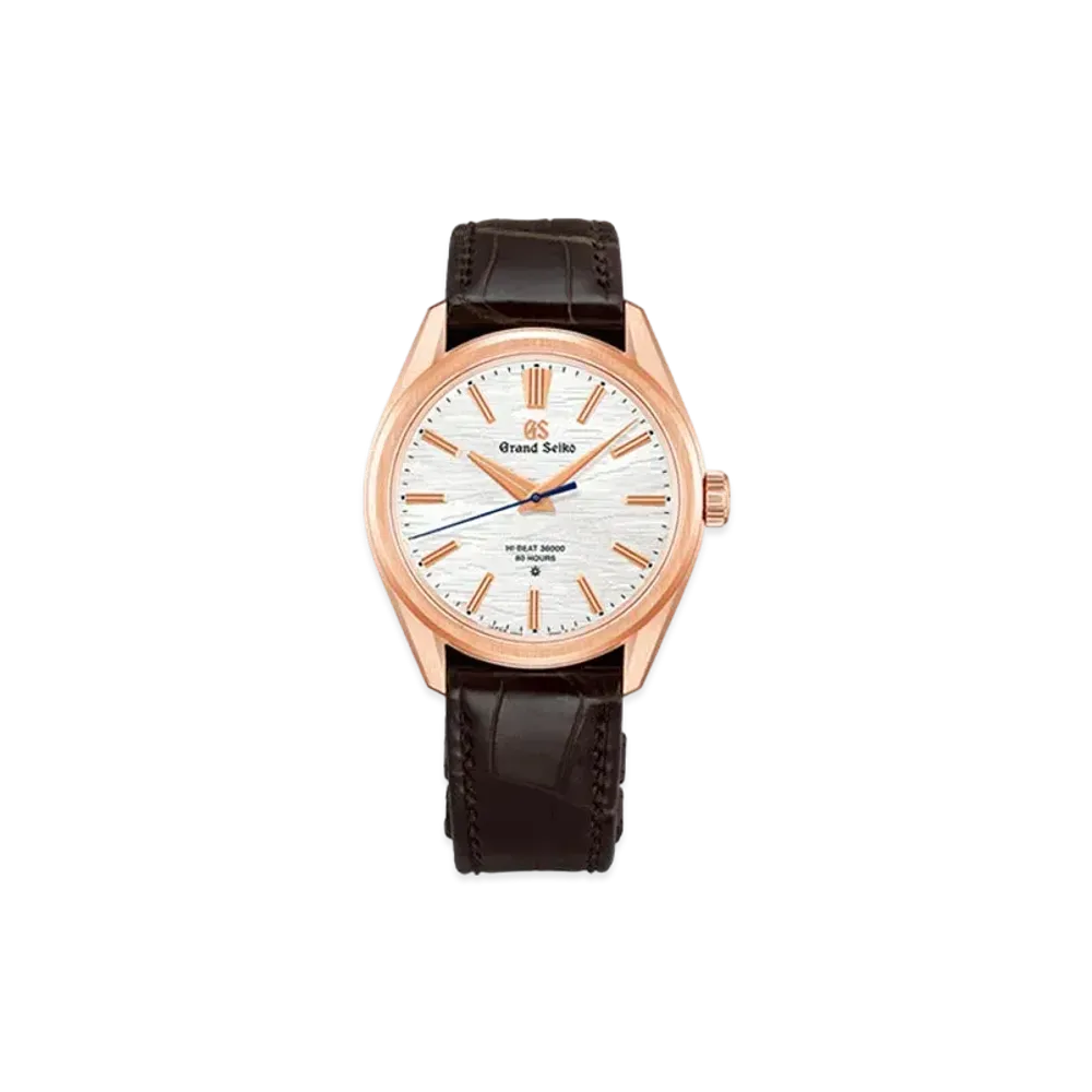 Grand Seiko Evolution 9 Collection Manual Winding Mechanical Hi-Beat World Exclusive 80 (Japan Exclusive 50) "Pink Gold" SLGW002