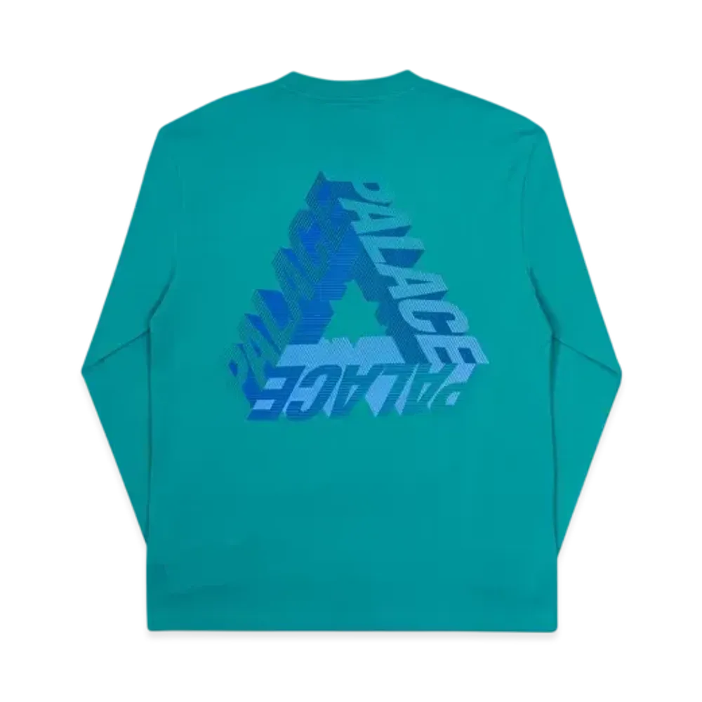 PALACE P-3D Longsleeve "Sea Green"