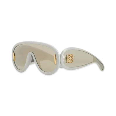 LOEWE Light Grey Acetate Sunglasses "Grey"