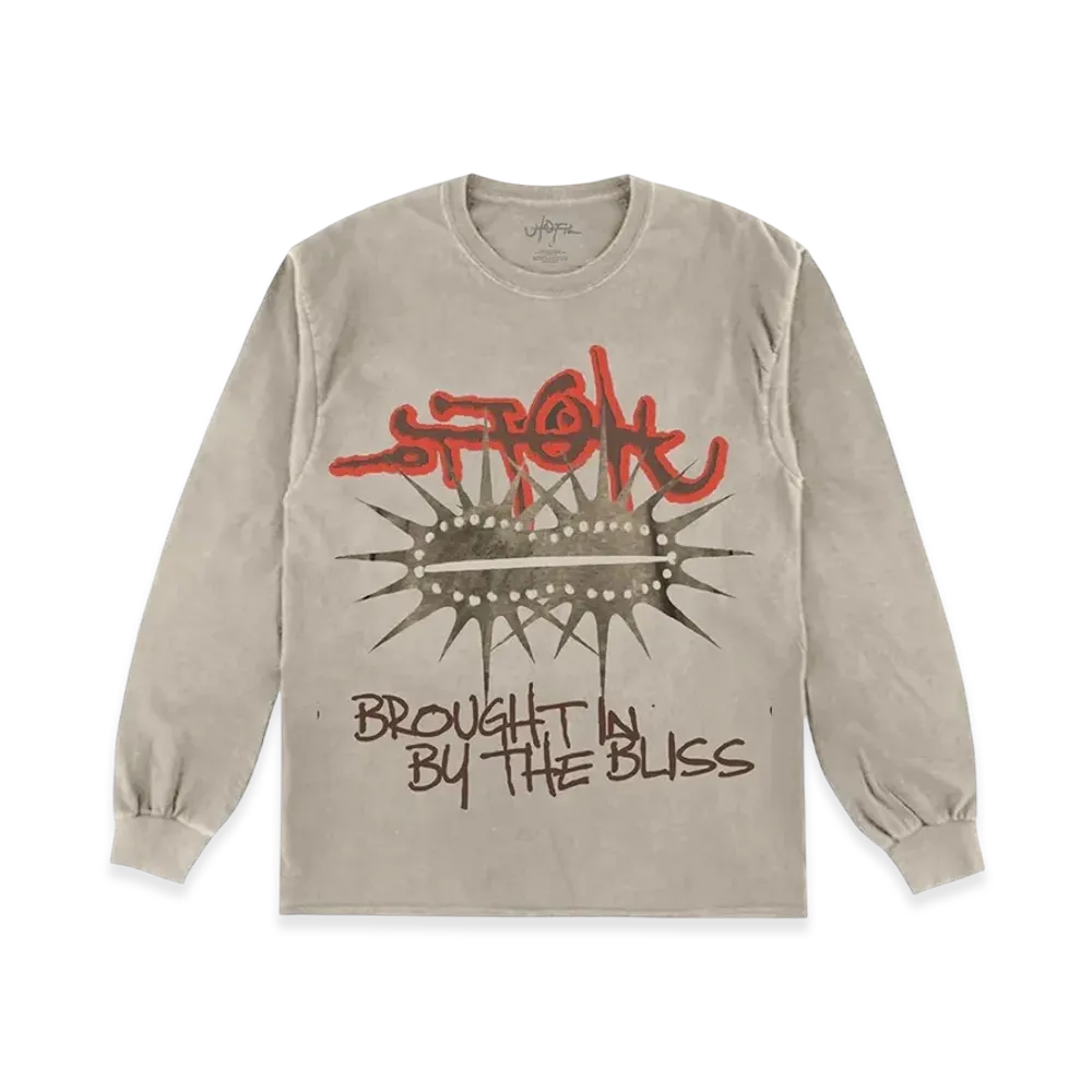 Travis Scott Utopia Don't Blink L/S Tee "Natural"