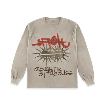 Travis Scott Utopia Don't Blink L/S Tee "Natural"