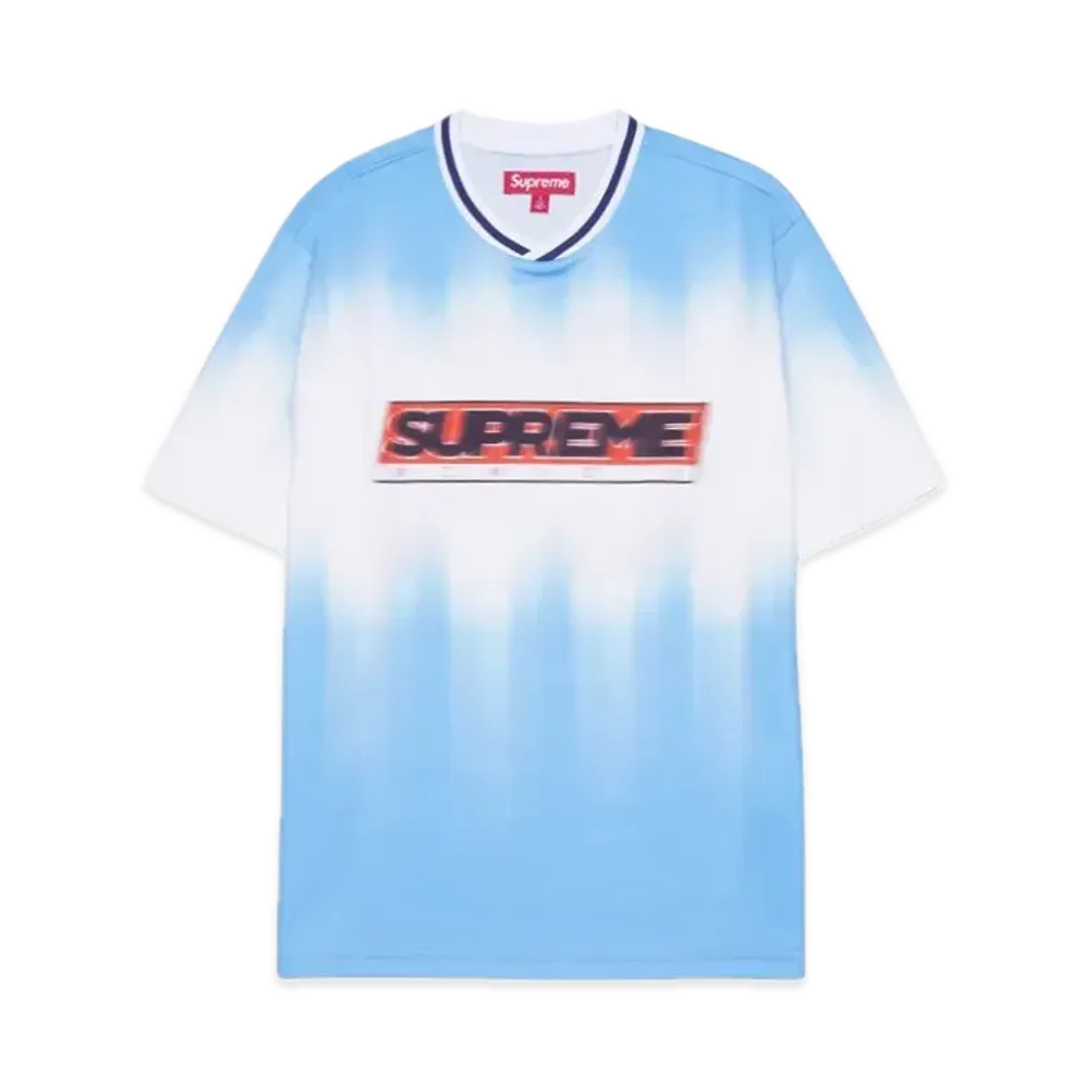 Supreme Blur Soccer Jersey "Blue"