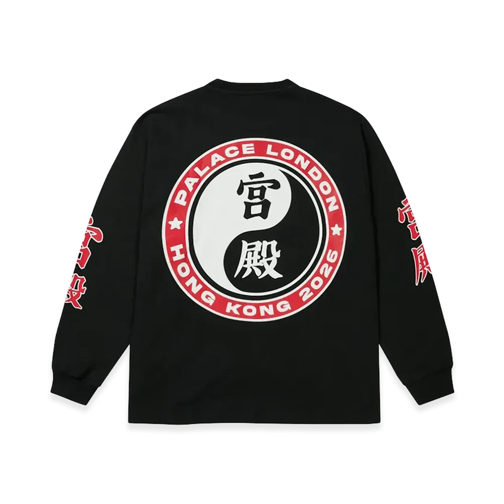 PALACE Hong Kong Longsleeve "Black"
