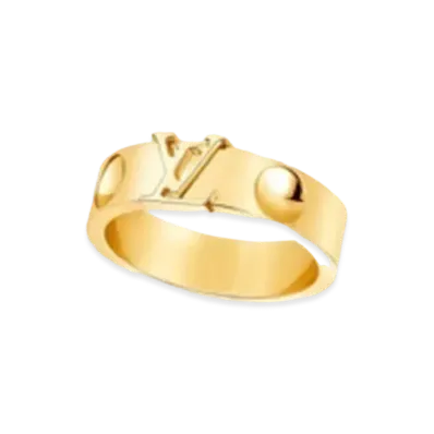 Louis Vuitton Empreinte Ring "Yellow Gold"