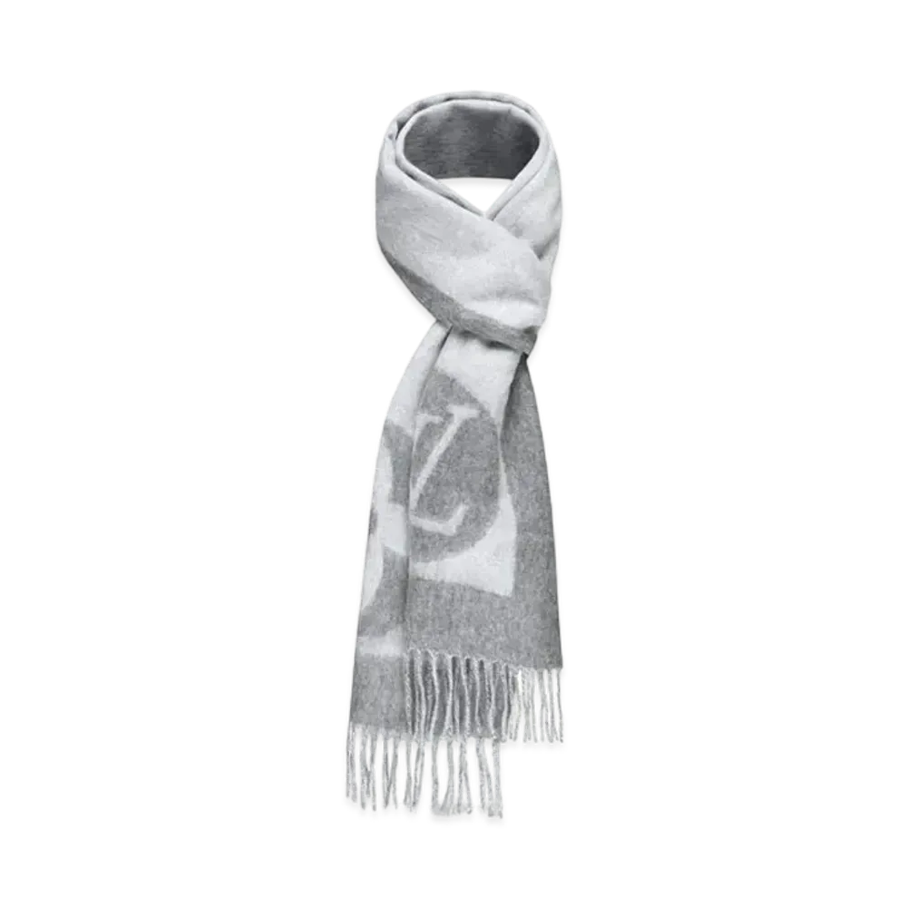 Louis Vuitton Cardiff Scarf "Grey"