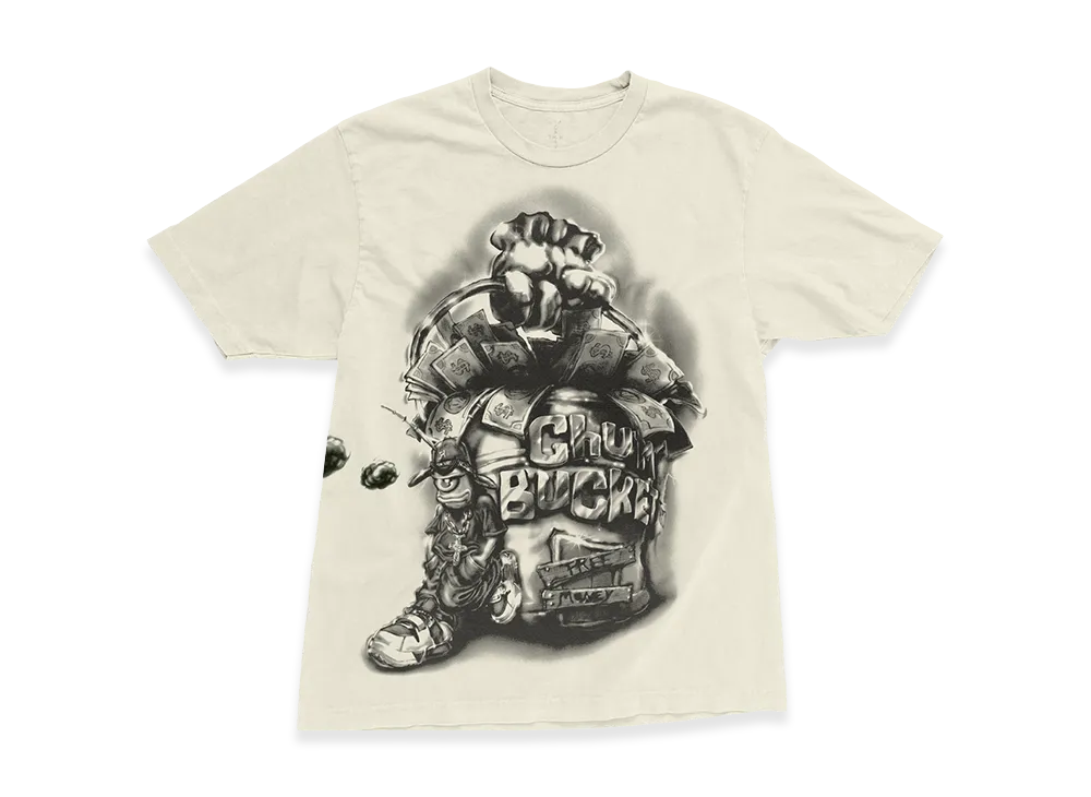 Travis Scott Cactus Jack x SPONGEBOB Chum Bucket Tee "White"