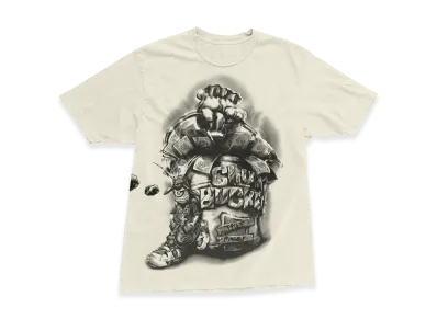 Travis Scott Cactus Jack x SPONGEBOB Chum Bucket Tee "White"