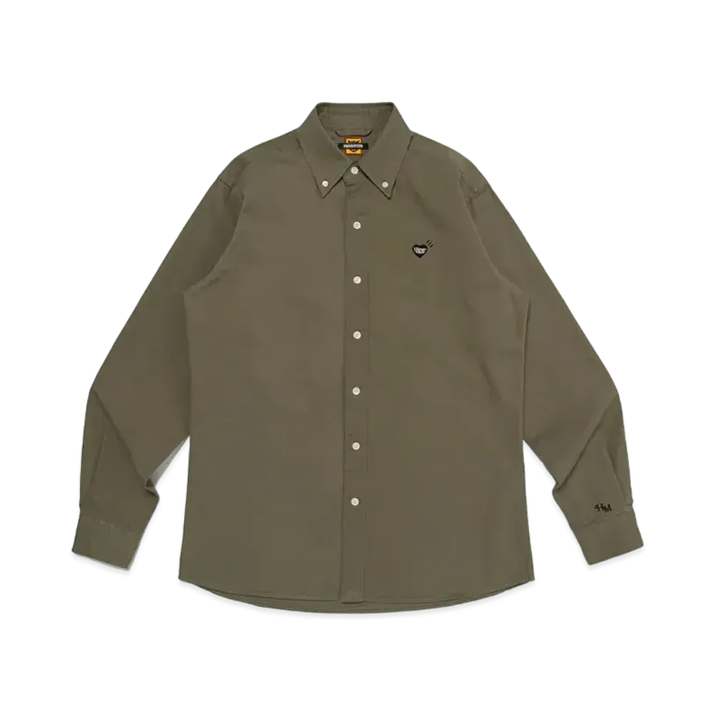 HUMAN MADE Twill BD Shirt "Olive Drab"