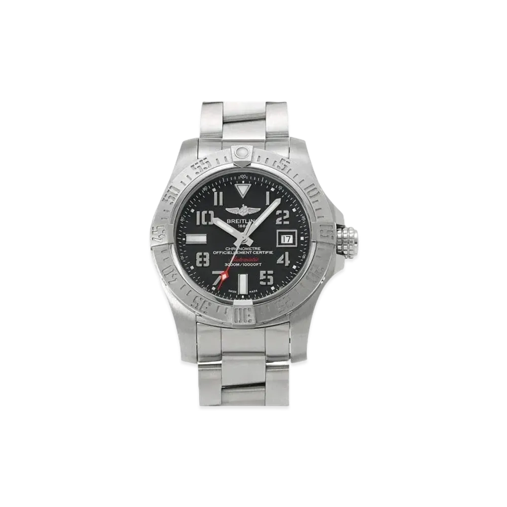 Breitling Avenger II Seawolf "Black/Stainless Steel"